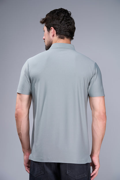 Grey - Dewpoise Polo