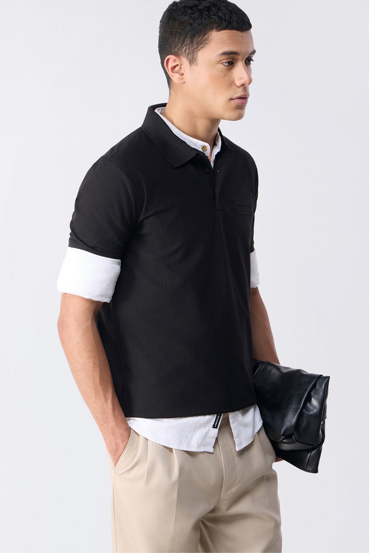 Black - Manskien Polo