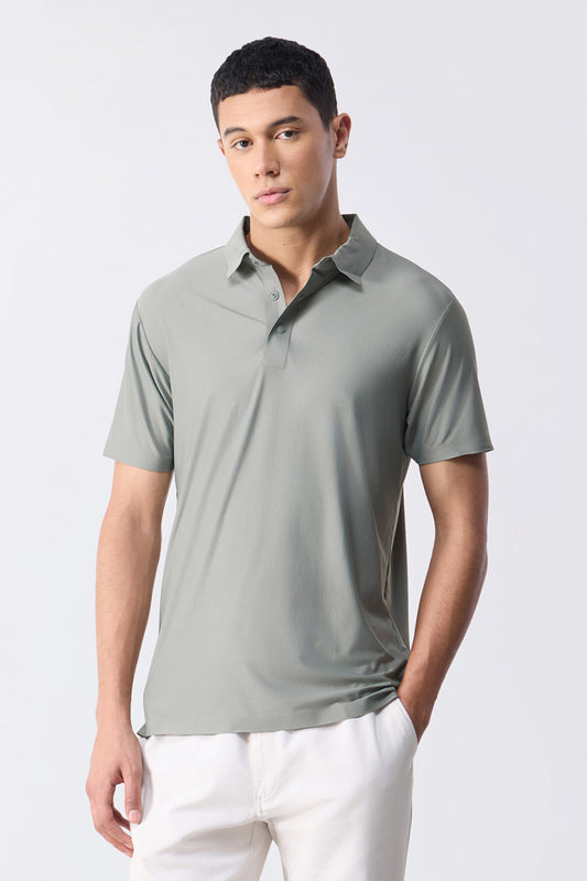 Grey - Dewpoise Polo