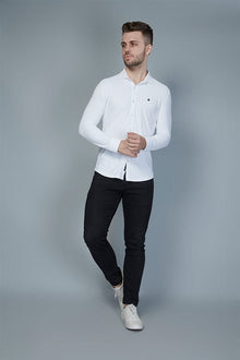  In-Formal Arista White Full Sleeve Shirts
