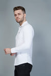 In-Formal Arista White Full Sleeve Shirts
