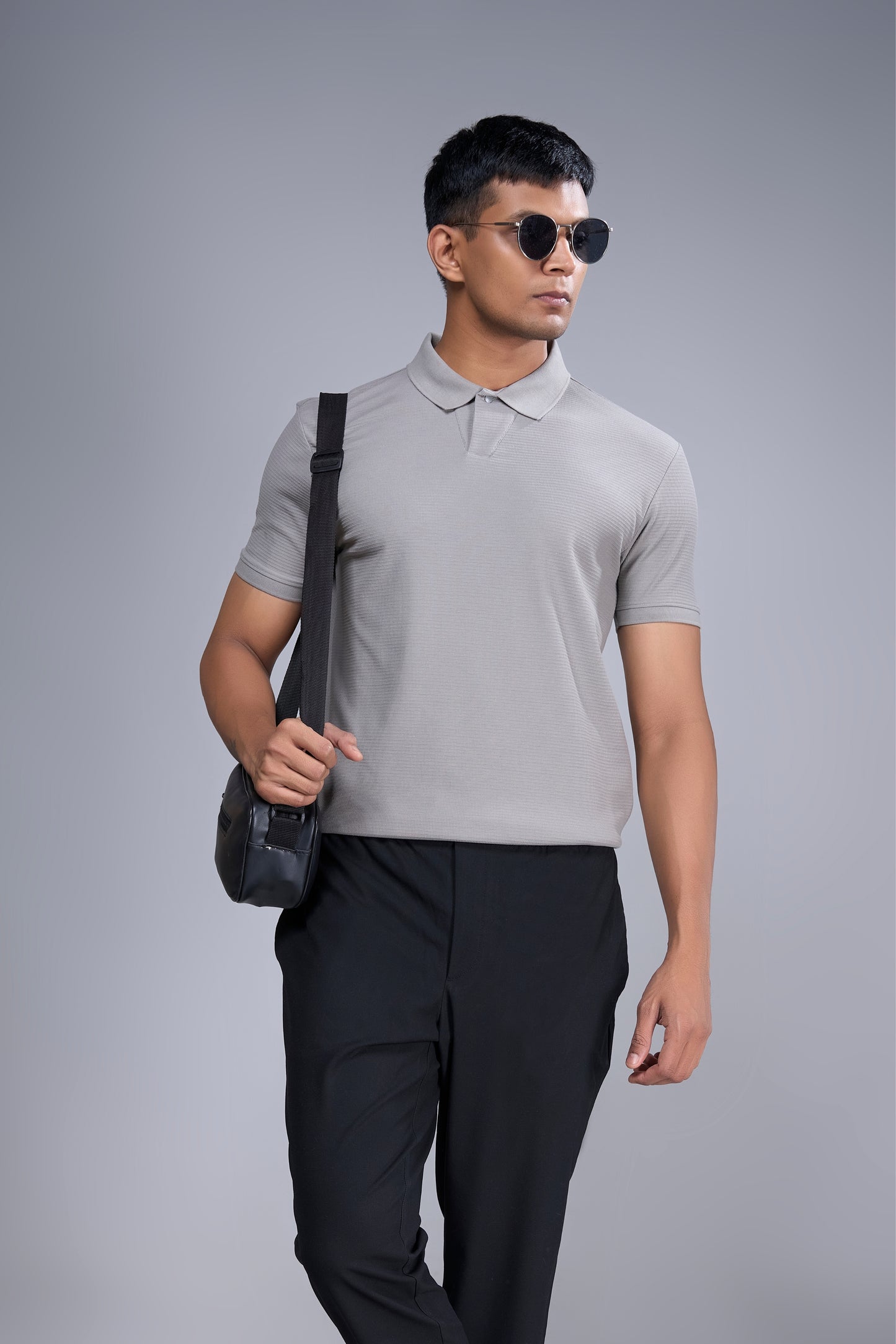 Light Grey Sleekcore Polo