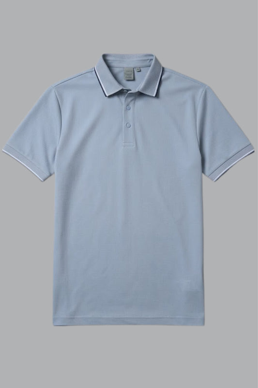 Turquoise Blue - Sunny Polo