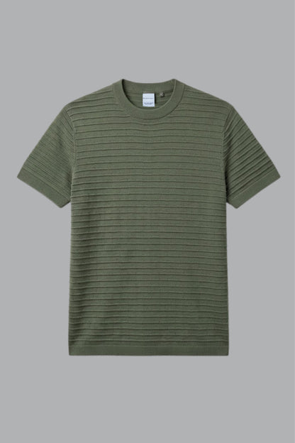British Green - Sigma Round Neck T-shirt