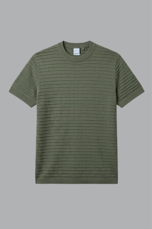 British Green - Sigma Round Neck T-shirt