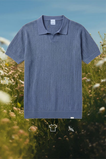 Turquioise Blue - Up Town Polo