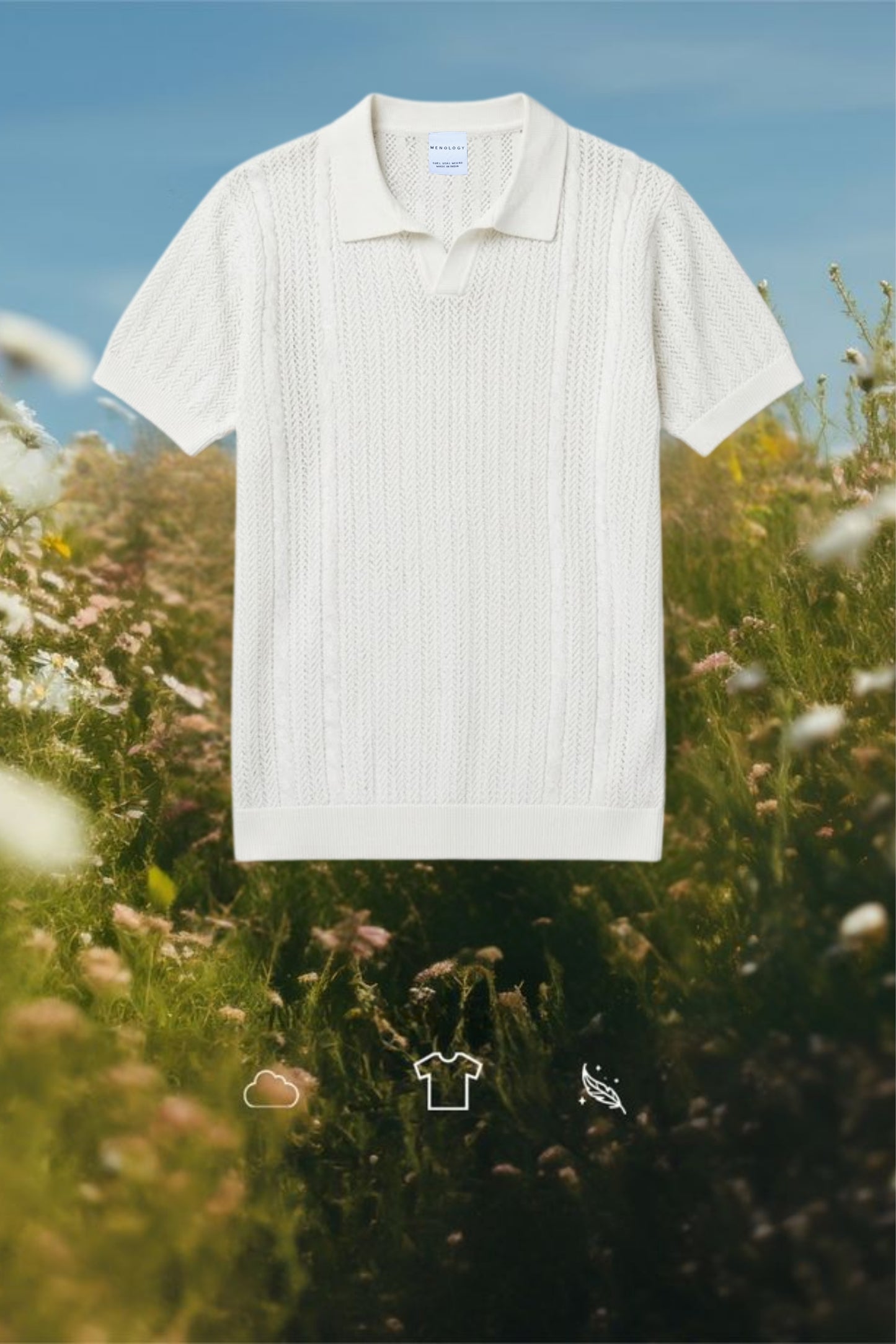 Powder White - Up Town Polo