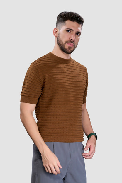 Cocoa - Sigma Round Neck T-shirt