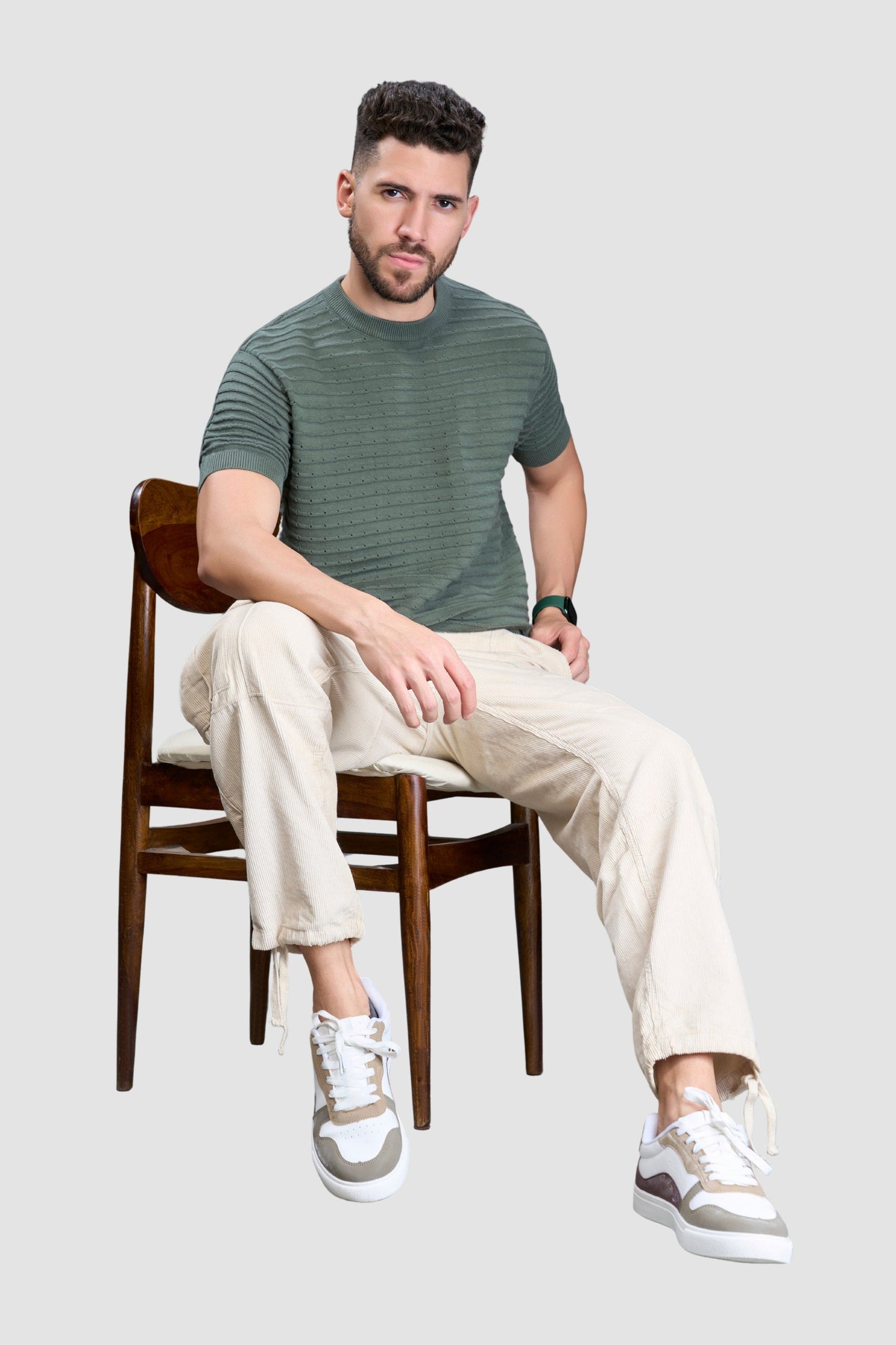 British Green - Sigma Round Neck T-shirt