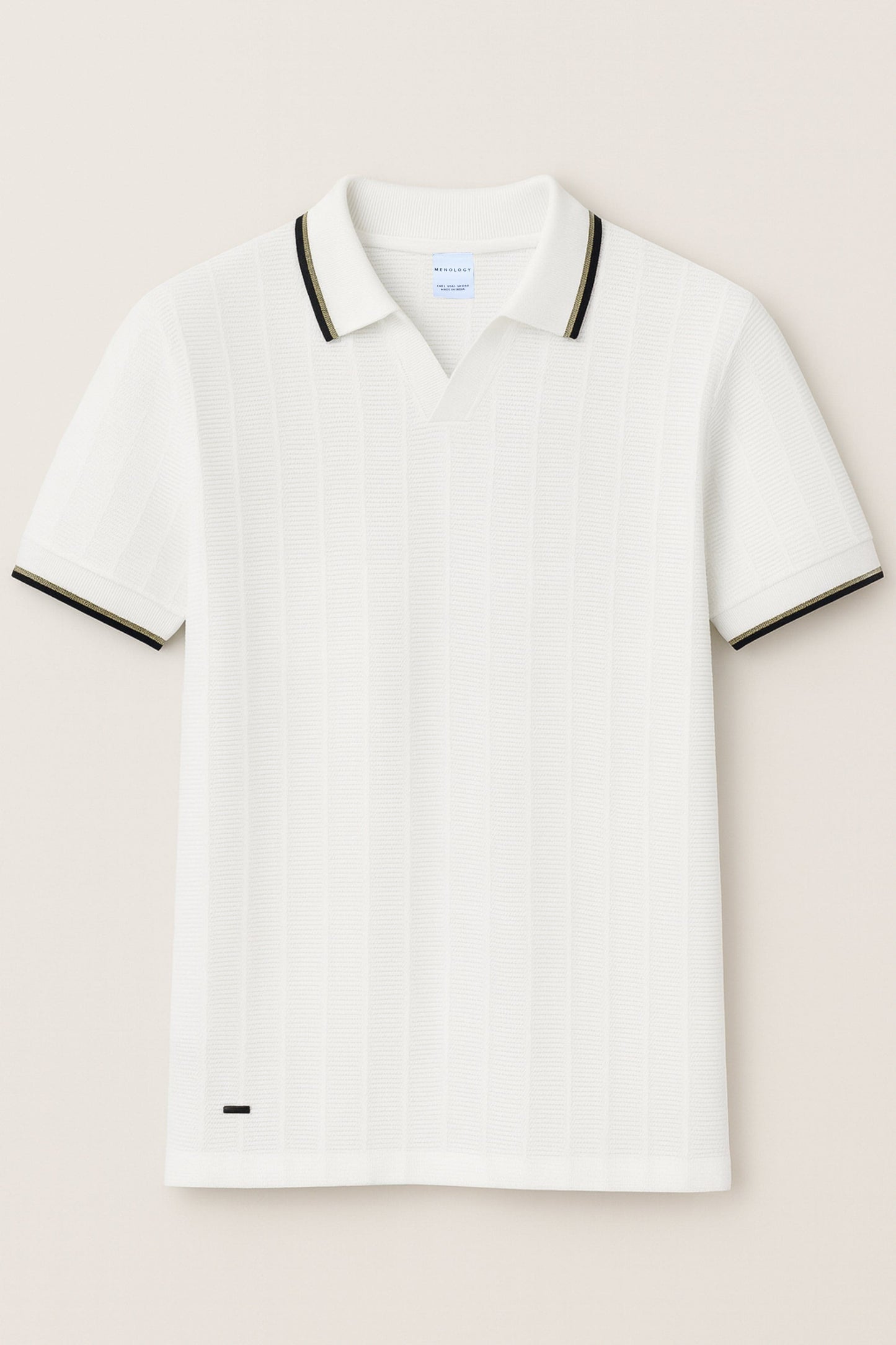 White - Drip Polo