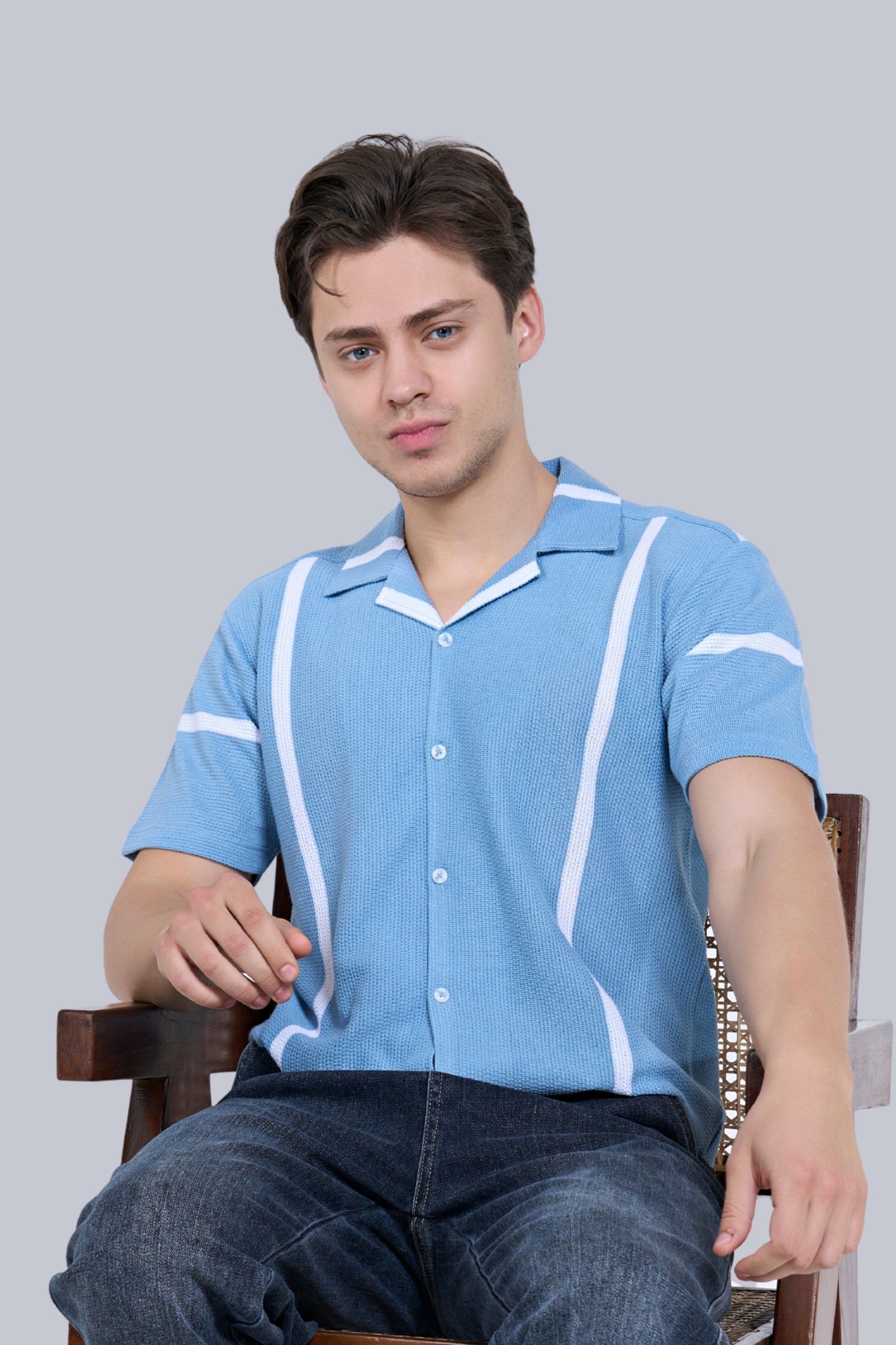 Boy Blue - Cuban Shirt