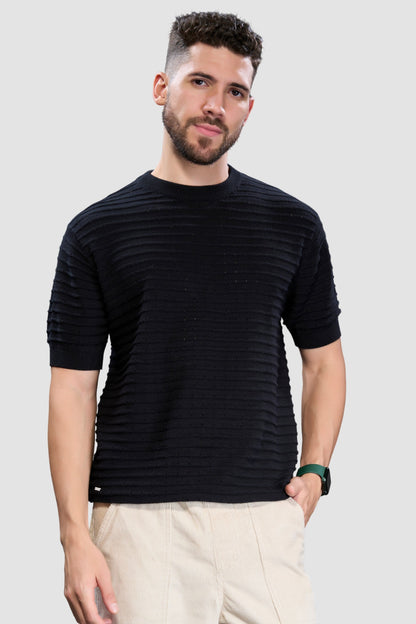 Envy Black - Sigma Round Neck T-shirt