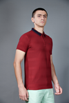 Menology Clothing - Code Pepperica Half Sleeve Collar Polo T-shirt For Men's
