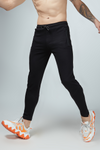 Menology Clothing - Zipster Black Track Pant For Men's