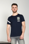 Spruce Blue Short Sleeve Graphic T-shirt