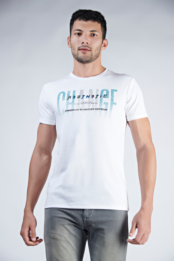 Evolution Arista White Graphic T-shirt