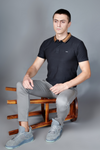 Menology Clothing - Code Black Seal Half Sleeve Collar Polo T-shirt For Men's