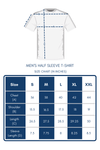 The Elements Shenghayo Blue Half Sleeve Printed T-Shirt