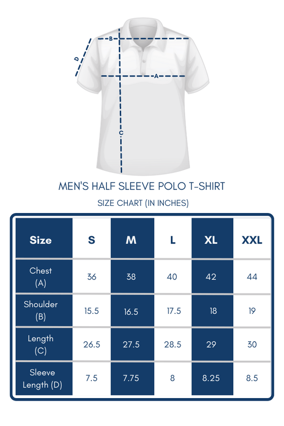 The Banker Arista White Half Sleeve Polo T-shirt