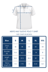 Tabloid Superior Teal Navy Short Sleeve Polo T-shirt